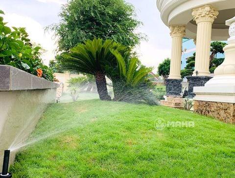 Lợi ích khi lắp đặt hệ thống tưới tự động cho sân vườn, biệt thự, nhà phố