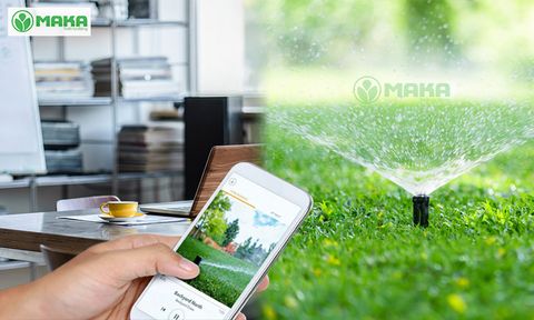 Thời đại 4.0 - Dùng điện thoại để tưới cây