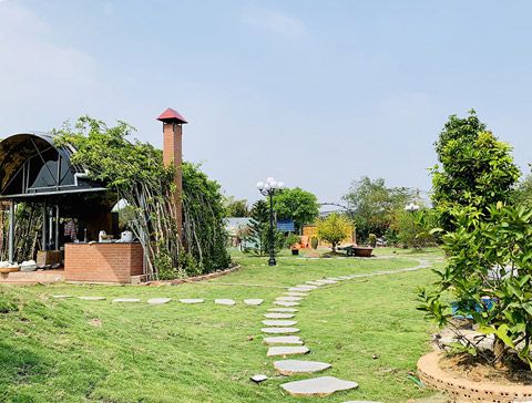 Thi công hệ thống tưới tự động cảnh quan sân vườn tại Bình Chánh