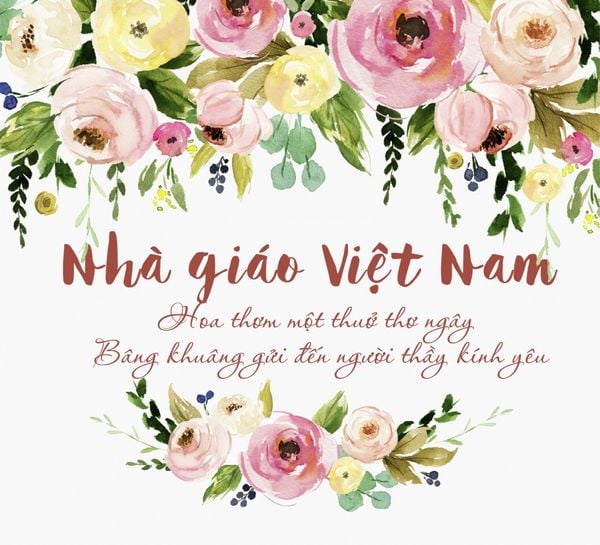 Chào mừng Ngày 20 Tháng 11: Hãy cùng chào đón Ngày Nhà giáo Việt Nam với một trái tim tràn đầy tình yêu và cảm ơn đến các nhà giáo. Hãy tưởng nhớ những bài học và kiến thức mà các giáo viên đã truyền đạt cho chúng ta. Hãy cảm nhận giá trị của sự giáo dục và tôn vinh những người đã dạy bảo chúng ta đi tới thành công.