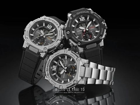 G-Shock G-Steel GST-B300 Mới với Size Nhỏ và Nút Bật đèn mặt trước