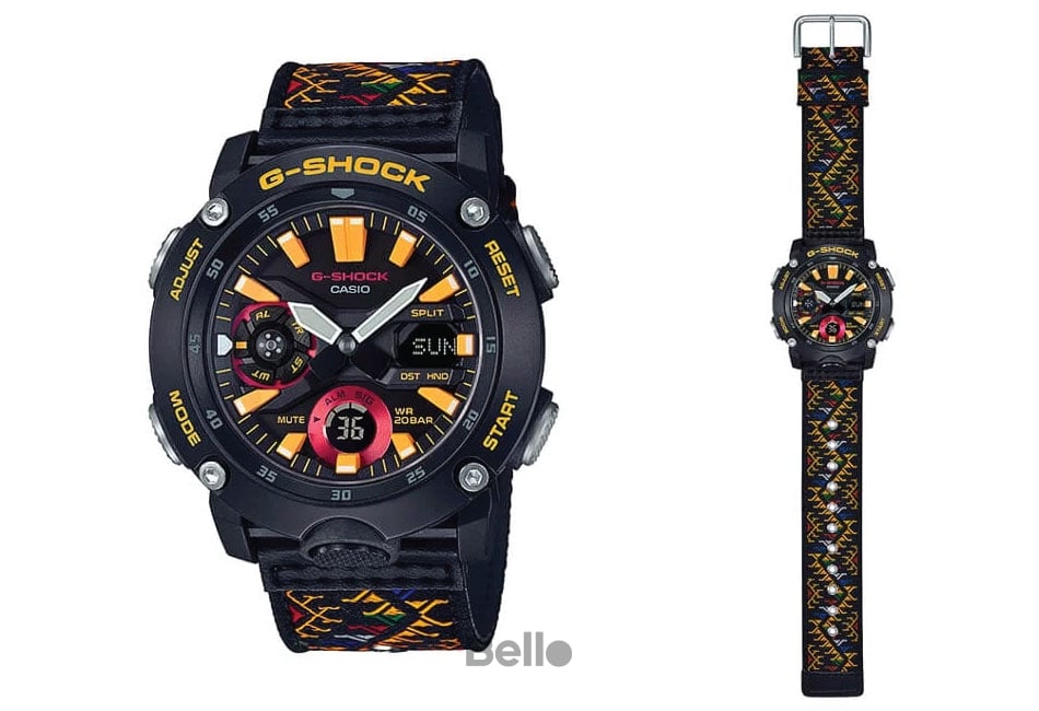 G-Shock Sắc Màu Hạnh Phúc Đến Từ Vương Quốc Bhutan - GA-2000BT-1A