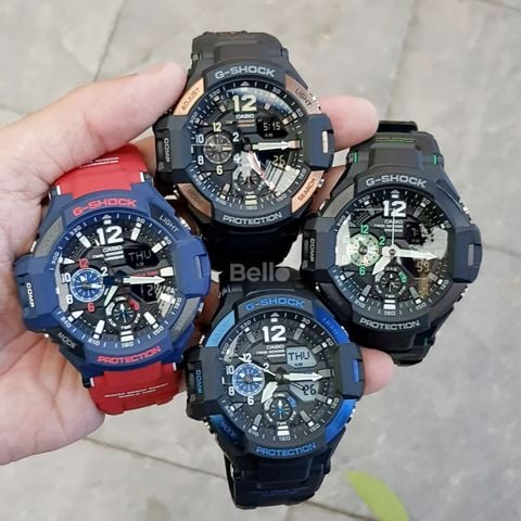 Trên tay bộ tứ G-Shock Phi công GA-1100 Aviation hoàn toàn mới