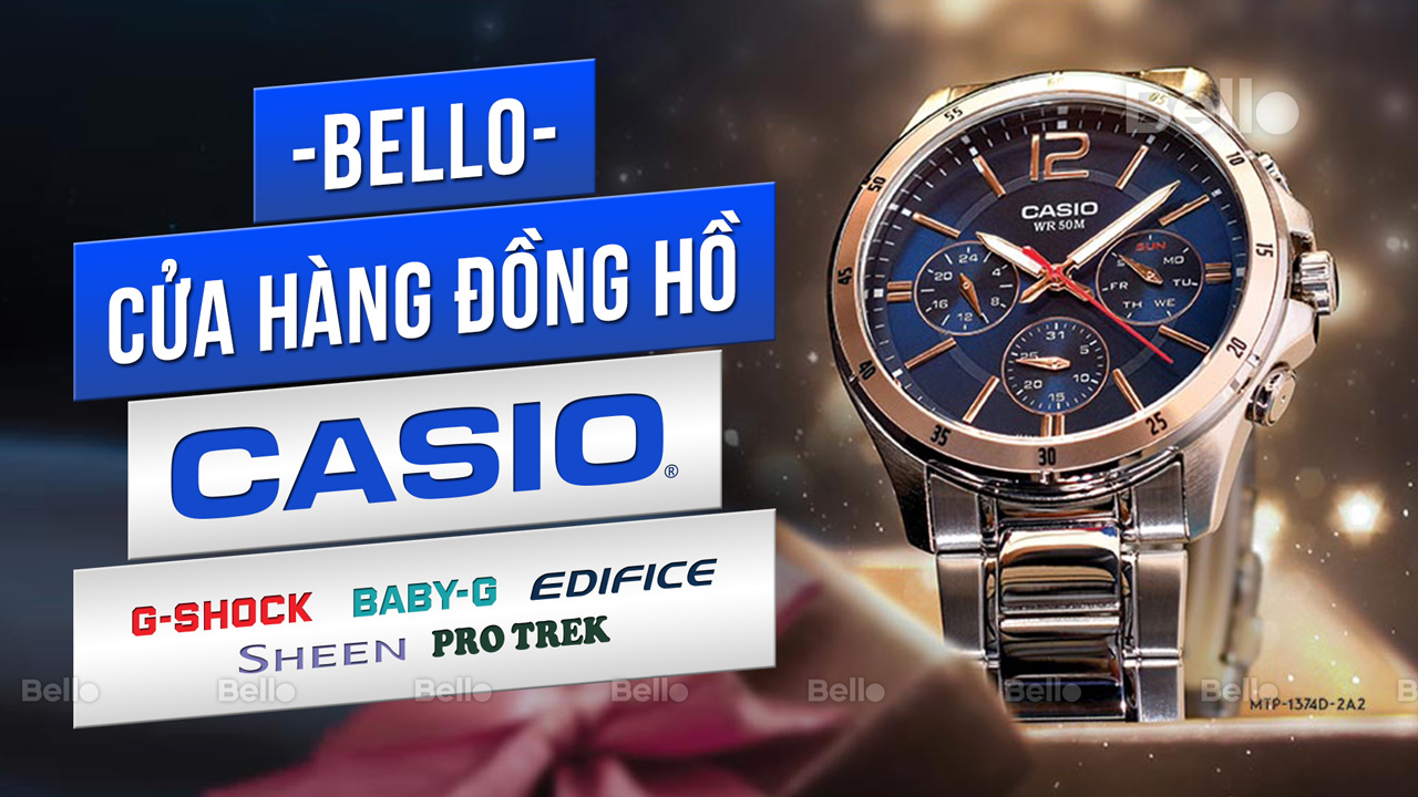 Cửa hàng đồng hồ Casio G-Shock Baby-G Edifice Sheen Pro Trek - Bello