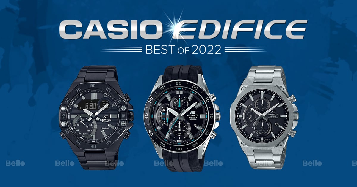 TOP đồng hồ Casio Edifice WR100M chính hãng, mới nhất 2022