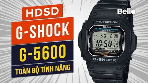 Tổng Hợp] Cách Chỉnh Giờ Đồng Hồ G-Shock (Tất Cả Các Phiên Bản) – Bello