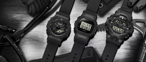 BST G-Shock Đen với dây vải siêu bền thân thiện môi trường - BCE