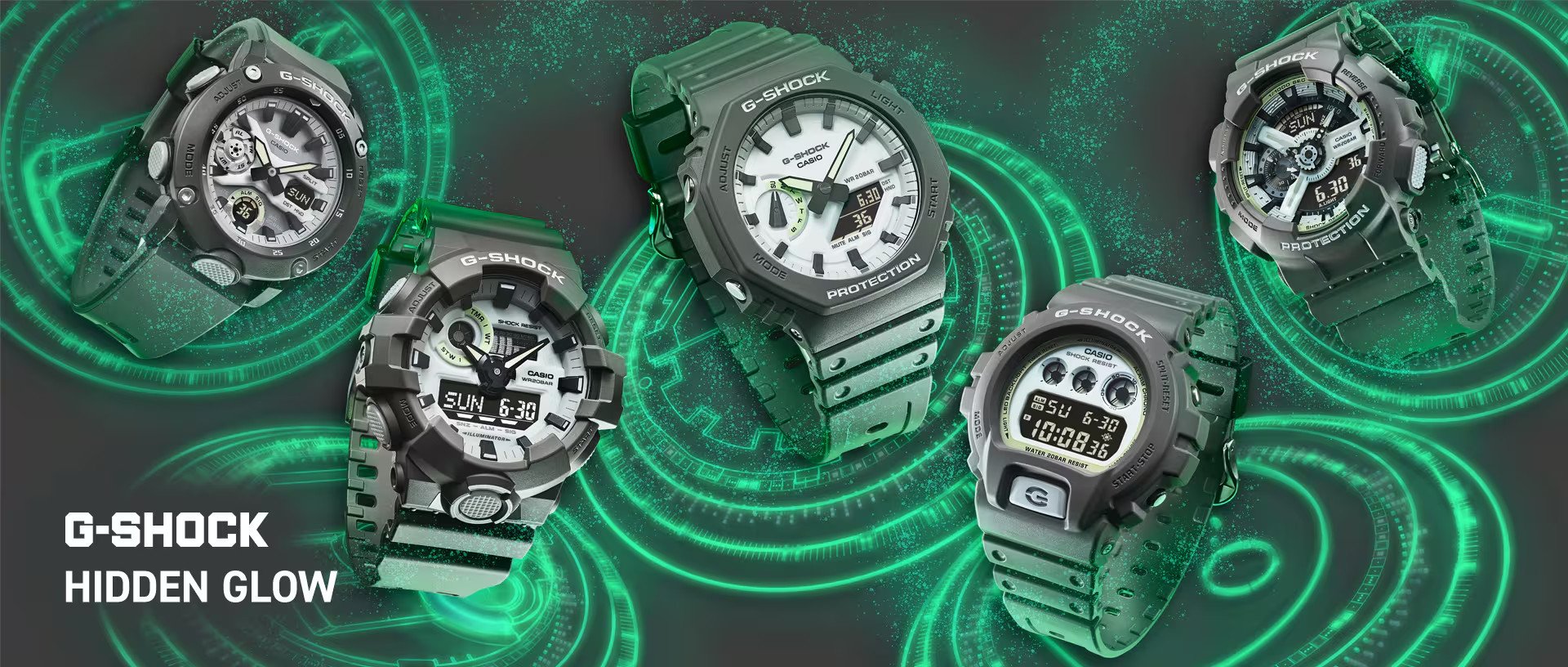 G-Shock Hidden Glow - Ngấm ngầm toả sáng Series