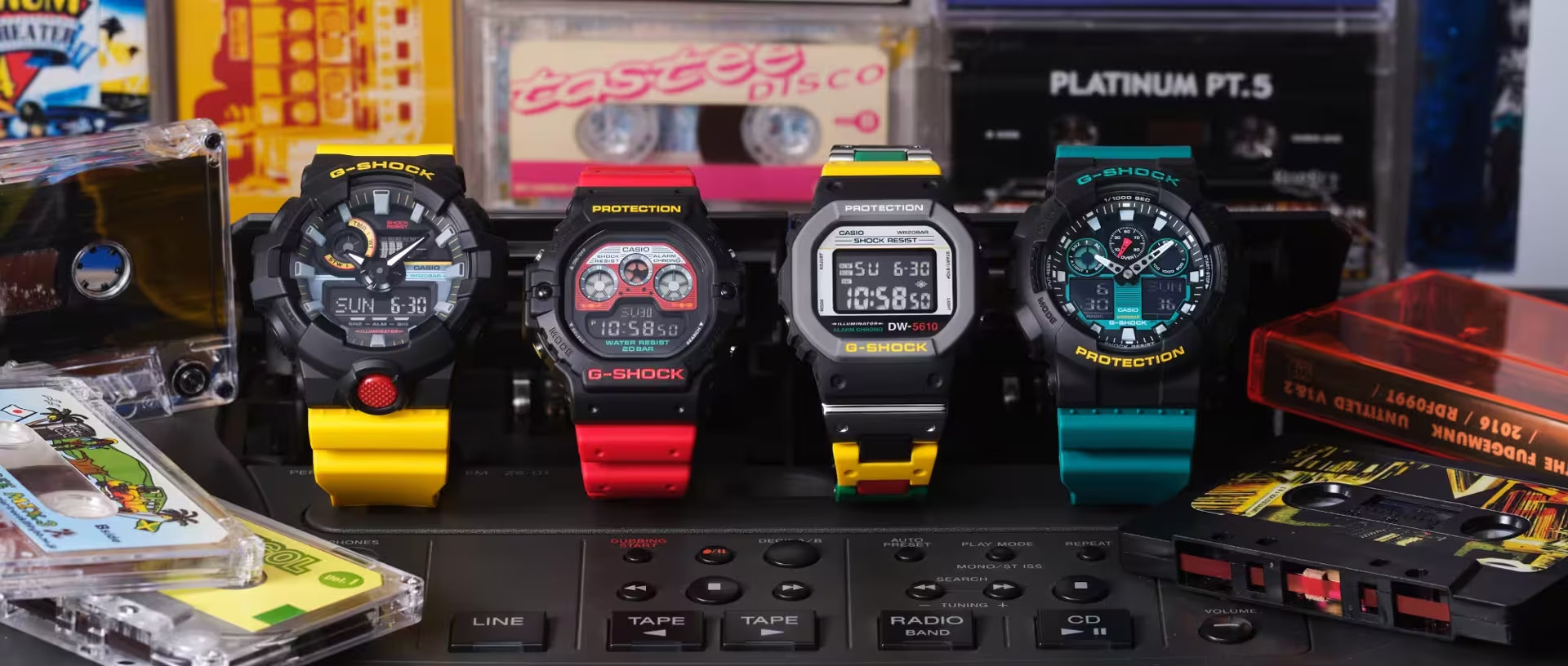 G-Shock Mix Tape Series (MT) cho DW-5600, DW-5900, GA-700 và GA-100