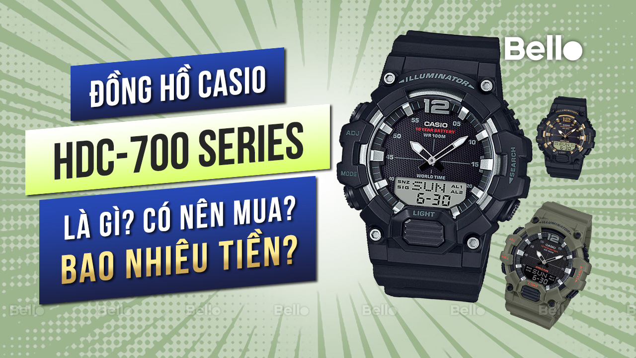 Casio HDC-700 là gì? Đáng mua không? Giá bao nhiêu?