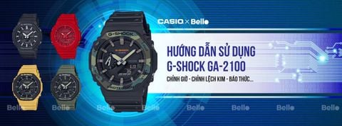 H ng d n s d ng ng h Casio G Shock GBD 800 Module 3464 Bello