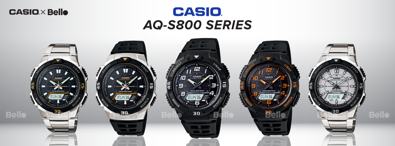 Casio Standard AQ-S800 Series