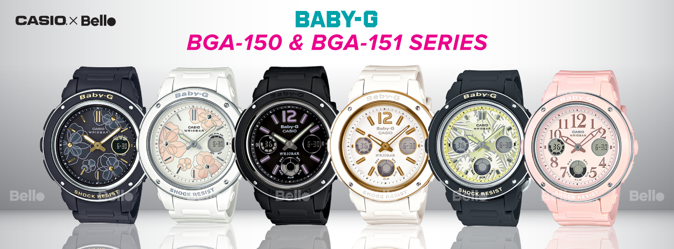 Baby-G BGA-150 - BGA-151