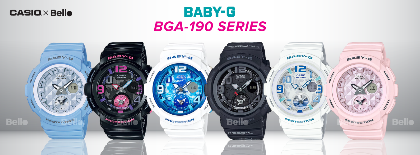 casio baby g bga 190