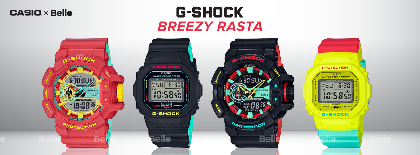 G-Shock Breezy Rasta