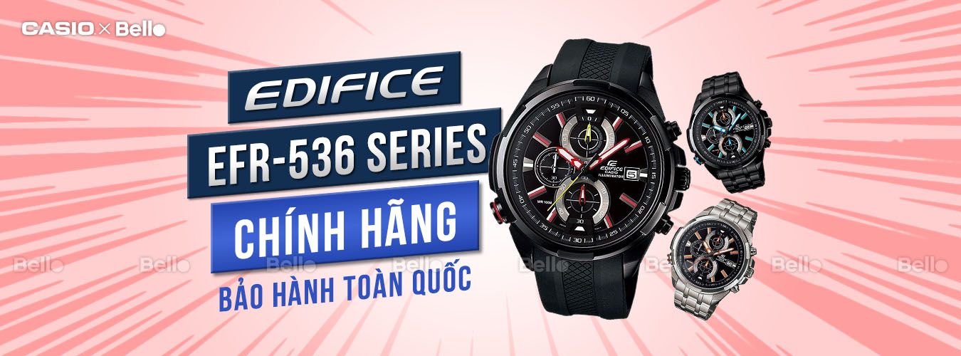 Casio Edifice EFR-536 – Bello