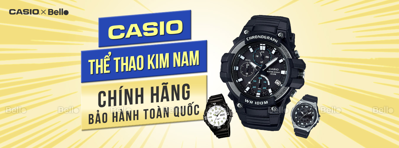 Đồng hồ Casio Thể thao Kim Nam