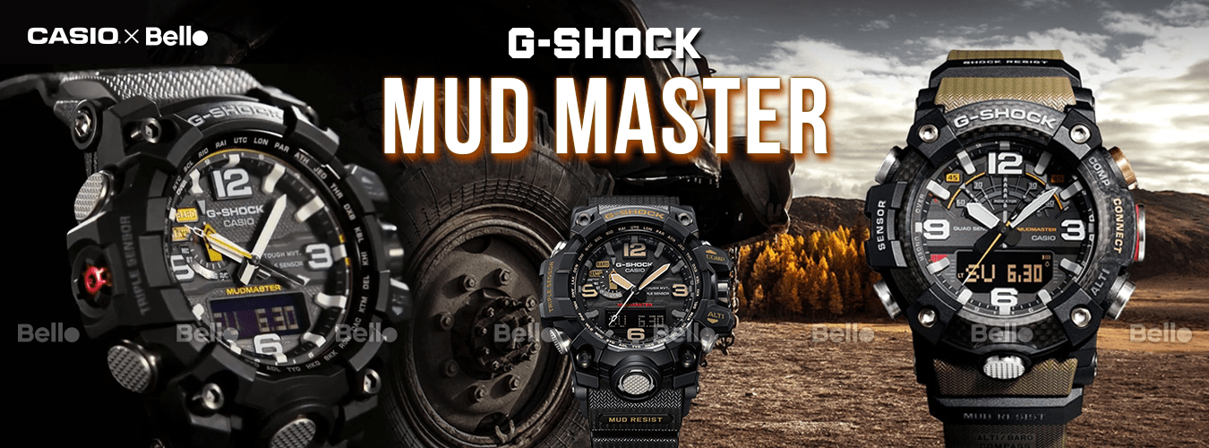 Đồng hồ G-Shock MudMaster Chính hãng, giảm 15% VIP