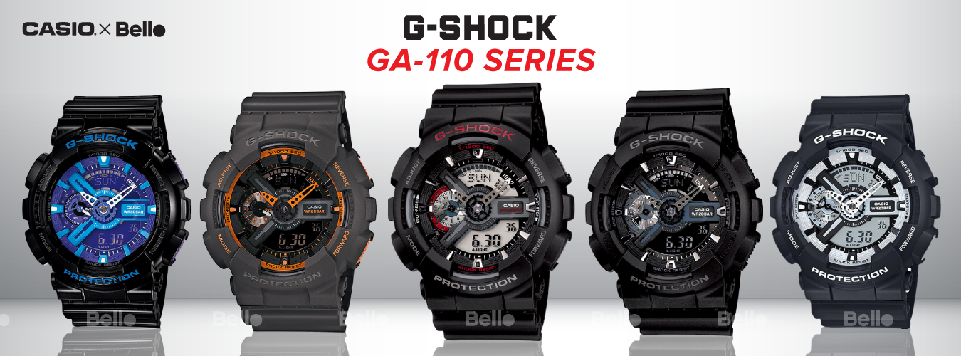 G-Shock GA-110 | Kim-Số | Đồng hồ Nam Chính Hãng Giá Rẻ