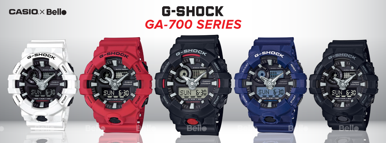 Đồng hồ G-Shock GA-700 giá rẻ, chính hãng, giảm 15% VIP