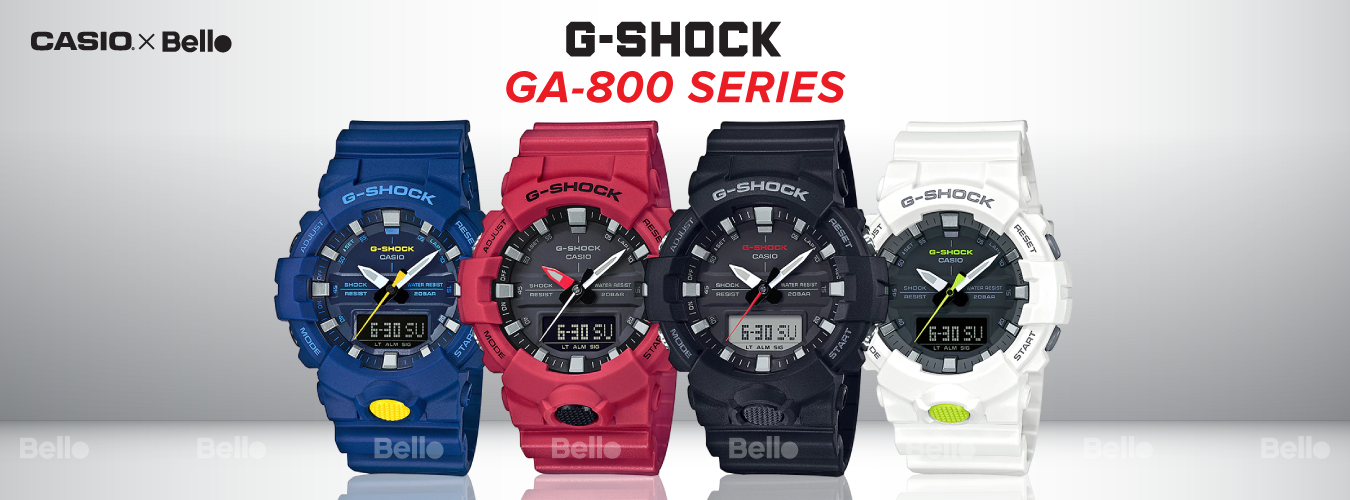 Đồng hồ G-Shock GA-800 giá rẻ, chính hãng, giảm 15% VIP