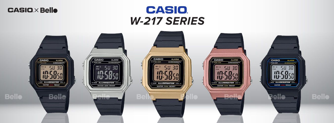 casio w 217 h