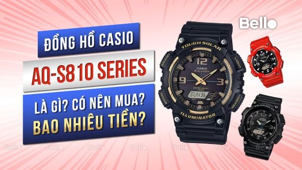 Casio AQ-S810 là gì? Đáng mua không? Giá bao nhiêu?