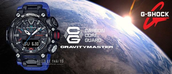 G-Shock GR-B200 Gravitymaster với Cảm biến bộ tứ và Cấu trúc Carbon