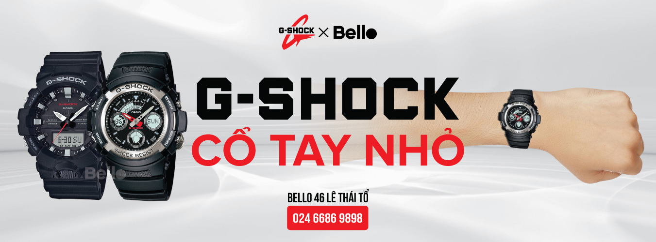 G-Shock Cổ tay nhỏ 2019 Bello