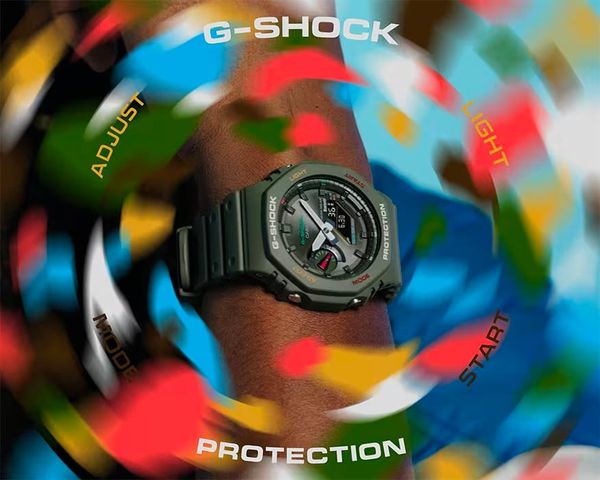 g-shock multicolor accents series GA-B2100FC-3A