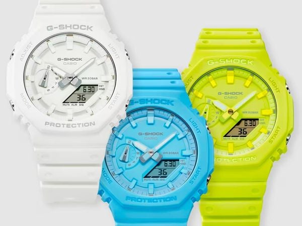 G-Shock TONE-ON-TONE Series GA-2100 cho Nam Monochromatic color scheme