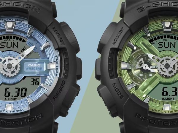 G-Shock GA-110CD Series Monochromatic dials