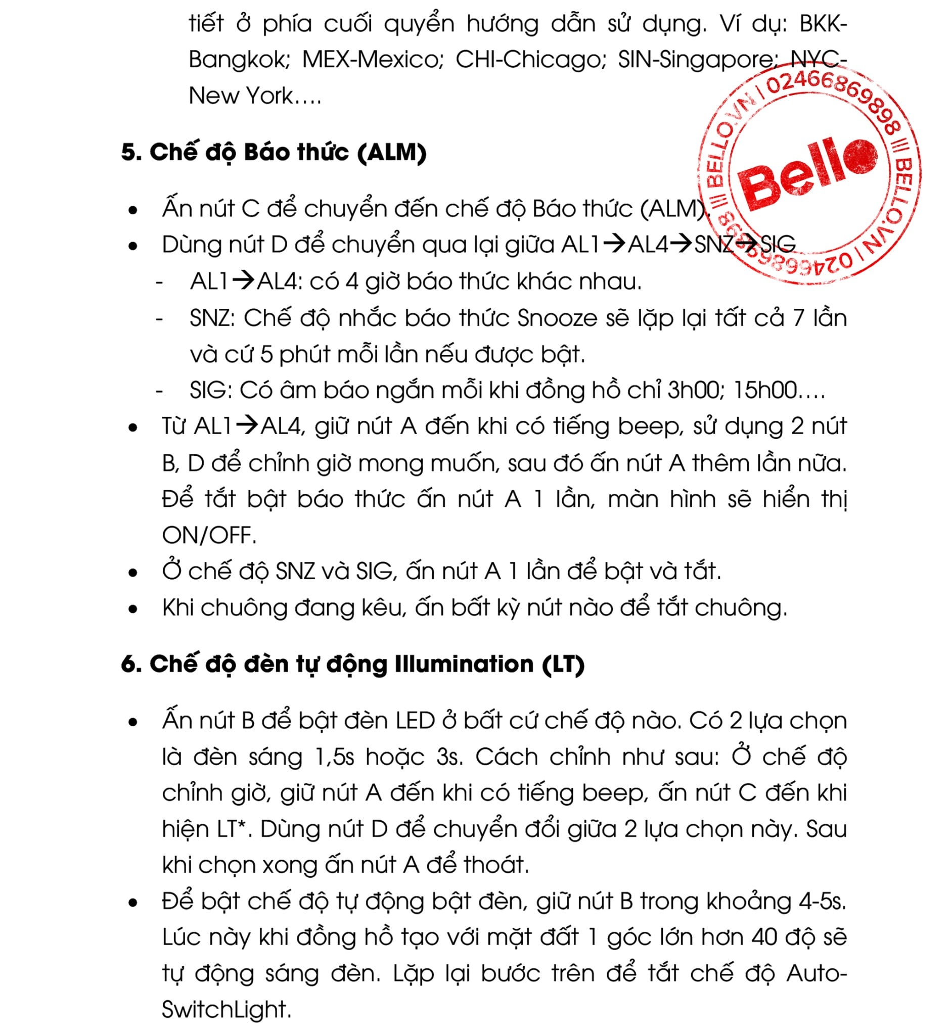 Hướng dẫn sử dụng đồng hồ Casio G-Shock AW-591 (Module 4778)-3