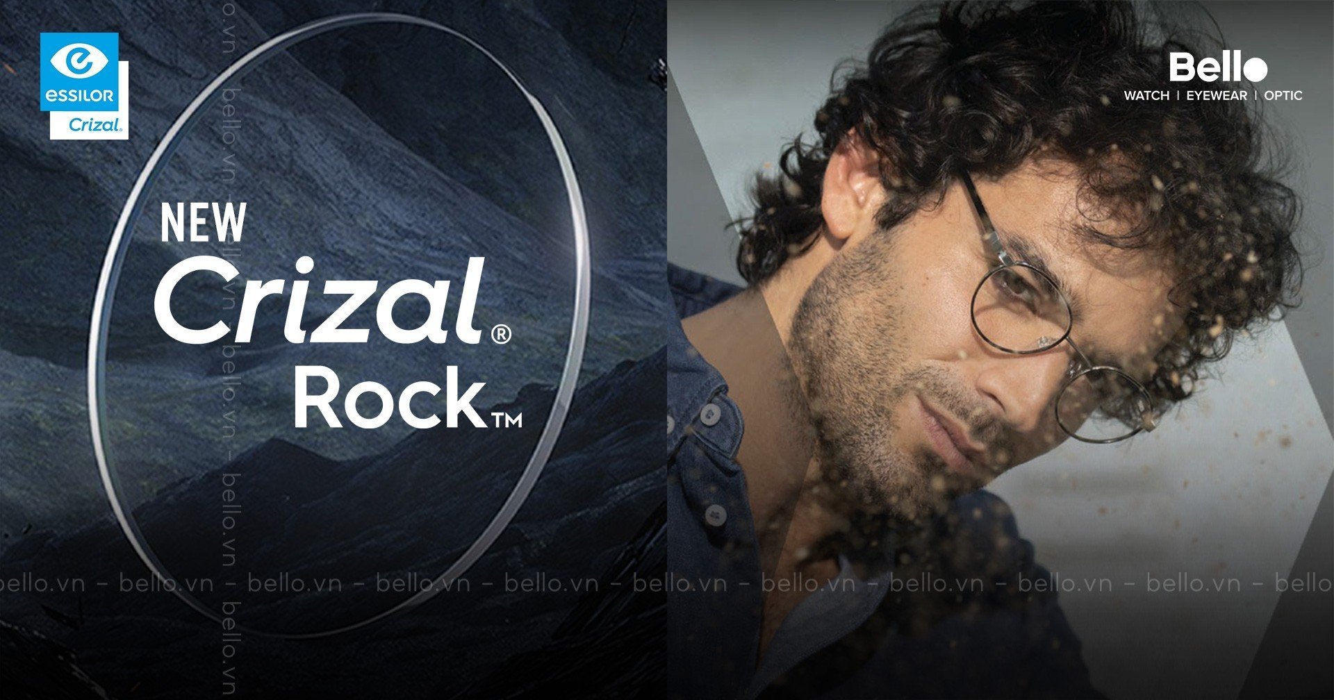 Crizal Rock là tên gọi lớp váng phủ có độ bền cao nhất của Essilor trên thị trường hiện nay.