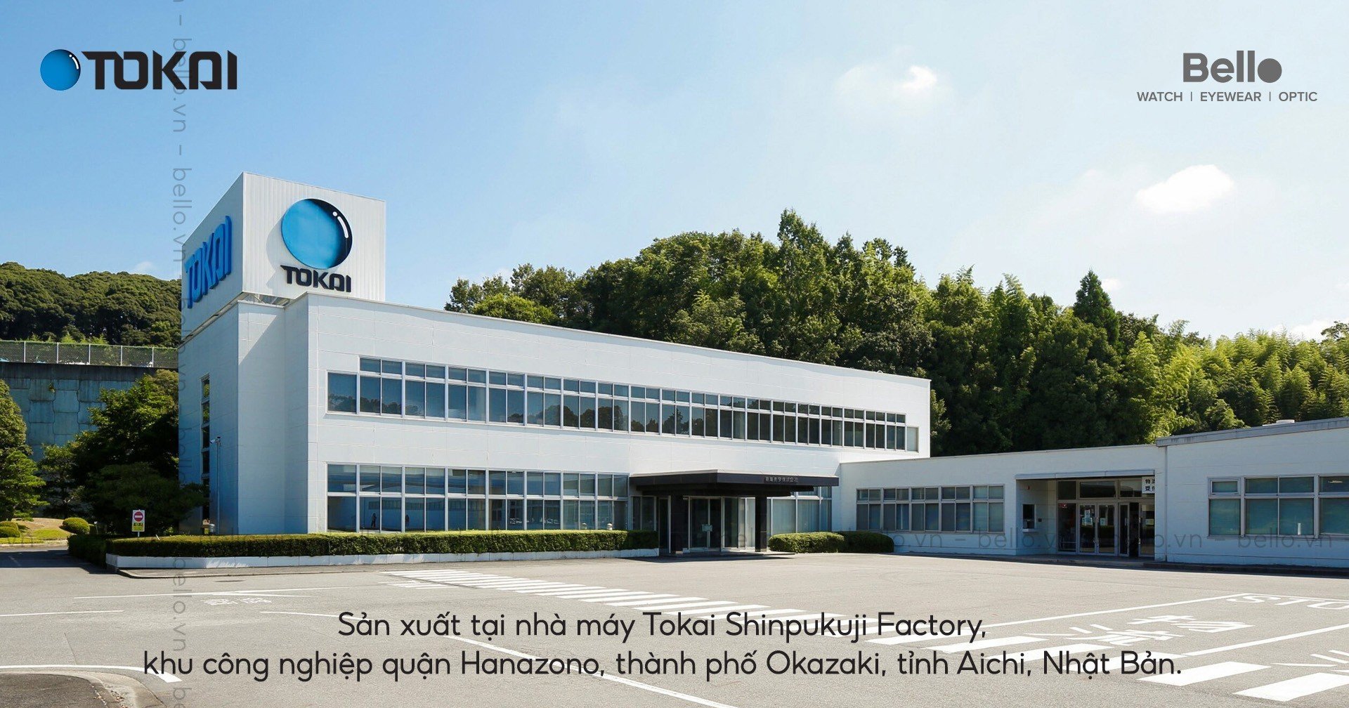 Sản xuất tại nhà máy Tokai Shinpukuji Factory