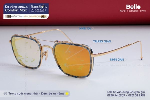 Trên tay đa tròng cao cấp, đổi màu trong xe, tráng gương phong cách MỚI