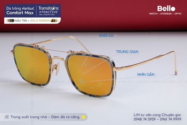 Trên tay đa tròng cao cấp, đổi màu trong xe, tráng gương phong cách MỚI