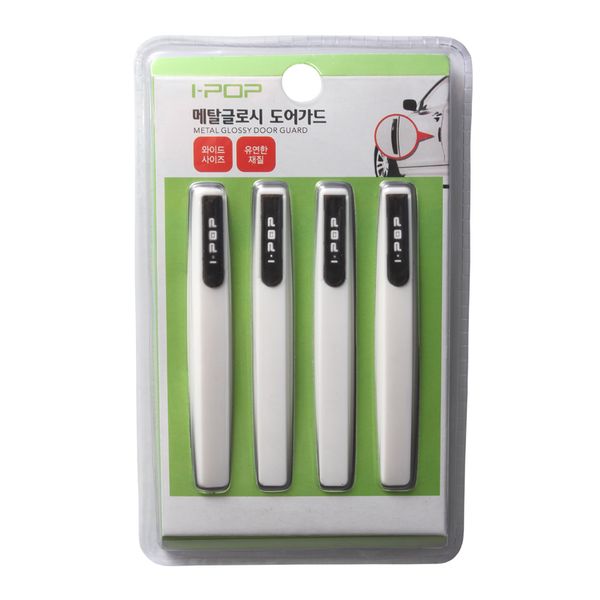 Xuất xứ    : Made In Korea Màu sắc    : Đen, trắng Chất liệu : Nhựa Bộ 4 tấm chống chạm cửa xe iPop Korea là giải pháp đơn giản và hiệu quả cho tình trạng trầy xước cửa xe, giúp tiết kiệm thời gian và chi phí. Sản phẩm gồm 4 miếng dán cho 4 cửa xe, được làm từ chất liệu nhựa cao cấp, thiết kế đẹp mắt phù hợp với hầu hết các loại cửa xe.