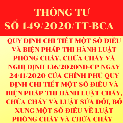 Thông tư 149/2020/TT-BCA