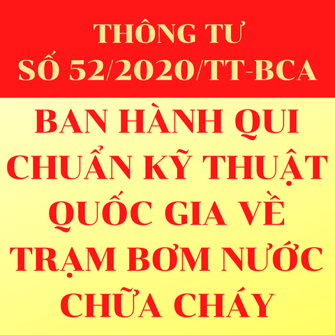 Thông tư số 52/2020/TT - BCA
