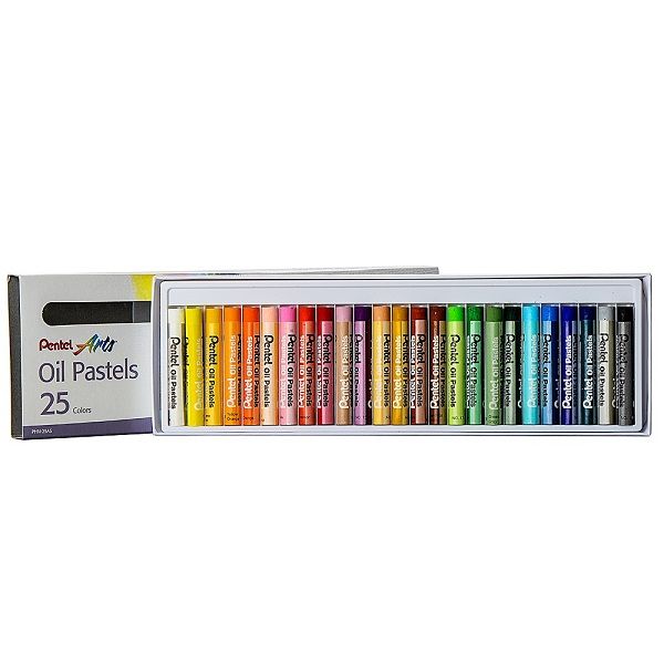 Pentel Oil Pastels 50-color Set