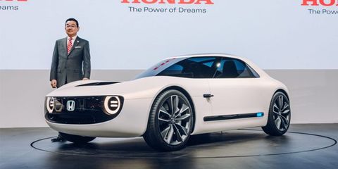 Honda giới thiệu một mẫu xe ô tô điện thể thao concept mới
