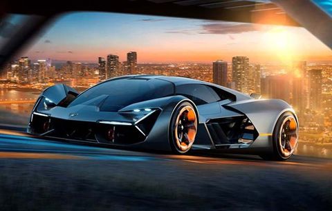 Lamborghini tiết lộ mẫu siêu xe điện concept Terzo Millennio