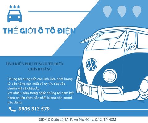 Linh kiện phụ tùng ô tô điện chính hãng giá rẻ