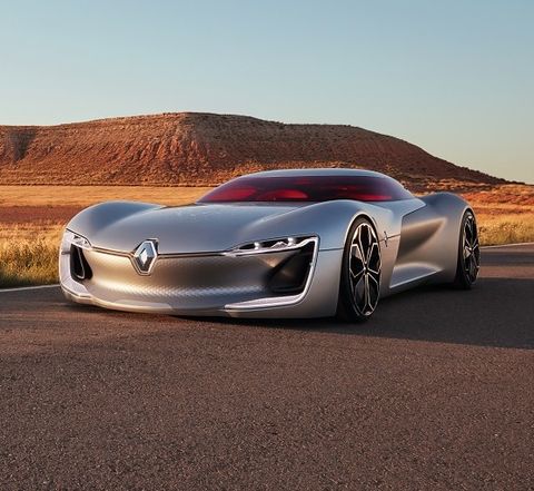 Mẫu xe ô tô điện concept Trezor được bình chọn đẹp nhất tại villa D