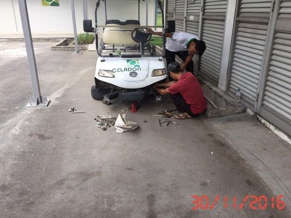 Sửa chữa ô tô điện