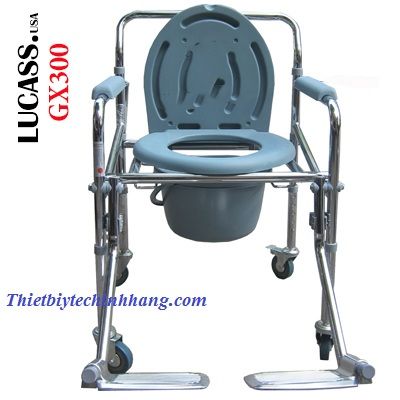 Ghế bô có bánh xe, có gác chân lucass GX300