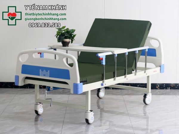 giường bệnh nhân 1 tay quay