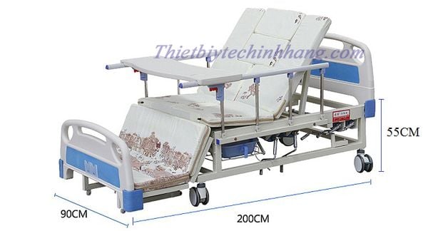 giường bệnh Nikita 4 tay quay NKT-E04-III