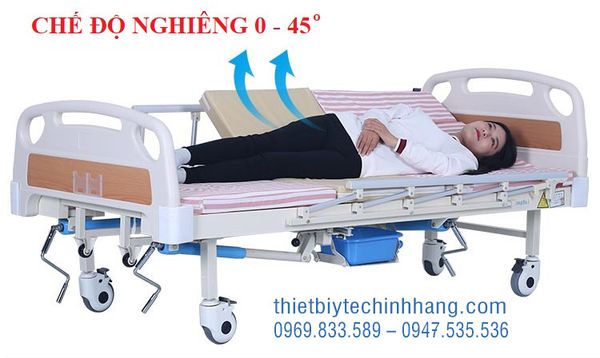 Giường Bệnh Nhân 4 Tay Quay 13 Chức Năng Model 2019-2020